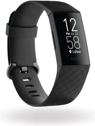 Buy Fitbit,Fitbit Charge 4 - Smart Bracelet (NFC) - Black - Gadcet.com | UK | London | Scotland | Wales| Ireland | Near Me | Cheap | Pay In 3 | Watches