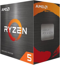 AMD Ryzen 5 5600 CPU with Wraith Stealth Cooler - 6 Cores, 12 Threads, 3.5GHz-4.4GHz, 35MB, 65W, AM4, 100-100000927BOX, Multicolor - 1
