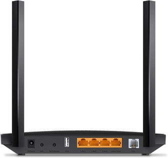 TP-Link,TP-Link AC1200 Wireless MU-MIMO VDSL/ADSL Modem Router, Dual-Band, Wi-Fi Speed Up To 1.2 Gbps, OneMeshTM, Versatile Connectivity, 4 x Gigabit Ports +1x 2.0 USB Port, Easy setup (Archer VR400) - Gadcet.com