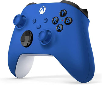 Buy Microsoft,Microsoft Xbox Wireless Controller – Shock Blue - Gadcet.com | UK | London | Scotland | Wales| Ireland | Near Me | Cheap | Pay In 3 | Game Controllers