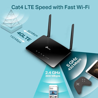 Buy TP-Link,TP-Link Archer MR200 Wireless Dual Band 4G LTE Router, AC750 - Gadcet.com | UK | London | Scotland | Wales| Ireland | Near Me | Cheap | Pay In 3 | Networking