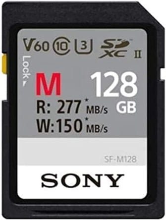 Buy Sony,Sony 128 gb Sdxc Secure Digital Flash Memory Card - Extra Professional Series Class 10 Uhs-Ii/U3, Read 277Mb/S Write 150Mb/S, - Sfg1M - Gadcet.com | UK | London | Scotland | Wales| Ireland | Near Me | Cheap | Pay In 3 | Hardware