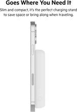 Buy Belkin,Belkin 5000 mAh Magnetic Wireless Power Bank, Portable Charger Compatible with MagSafe with Pass-thru Charging, 7.5W Output, 10W Input and Kickstand, Compatible with iPhone 13 and 12 Series – White - Gadcet.com | UK | London | Scotland | Wales| Ireland | Near Me | Cheap | Pay In 3 | Power Adapter & Charger Accessories