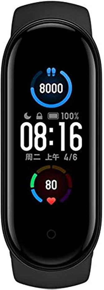 Xiaomi,Xiaomi Mi Band 5 Global Version Fitness wristband, 1.1 ″ AMOLED color display, unisex, black - Gadcet.com