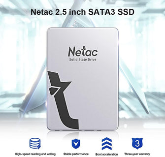Buy Netac,Netac SSD 256GB Internal Solid State Drive SATA SSD 2.5' Up to 510MB/s Faster than HDD for Laptop Computer Upgrade(Silver Gray 256GB) - Gadcet.com | UK | London | Scotland | Wales| Ireland | Near Me | Cheap | Pay In 3 | Hard Drives