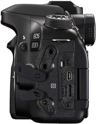 Canon EOS 80D Body Only Digital SLR Camera 24.2 MP Camera - Black