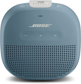 Bose,Bose SoundLink Micro Bluetooth Speaker: Small Portable Waterproof Speaker with Microphone, Stone Blue - Gadcet.com