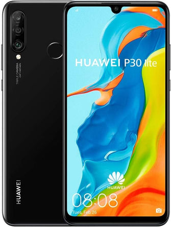 Huawei P30 Lite - 128 GB - Midnight black - Unlocked