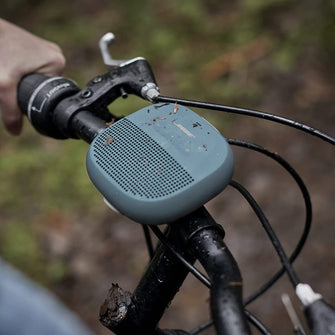 Bose,Bose SoundLink Micro Bluetooth Speaker: Small Portable Waterproof Speaker with Microphone, Stone Blue - Gadcet.com