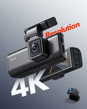 Redtiger,REDTIGER F7N Dash Cam 4K with WiFi GPS Front 4K/2.5K and Rear 1080P Dual Dash Camera for Cars,3.18" Display Dashcam,170° Wide Angle Dashboard Camera Recorder,Parking Monitor,Support 256GB Max - Gadcet.com