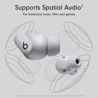 Buy Beats,Beats Studio Buds – True Wireless Noise Cancelling Earbuds- Moon Grey - Gadcet.com | UK | London | Scotland | Wales| Ireland | Near Me | Cheap | Pay In 3 | Headphones
