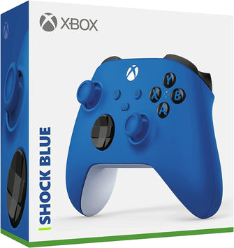 Buy Microsoft,Microsoft Xbox Wireless Controller – Shock Blue - Gadcet.com | UK | London | Scotland | Wales| Ireland | Near Me | Cheap | Pay In 3 | Game Controllers