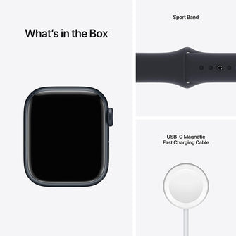 Buy Apple,Apple Watch Series 7 Cellular 41mm - Midnight/Sport Band - Gadcet.com | UK | London | Scotland | Wales| Ireland | Near Me | Cheap | Pay In 3 | Watches