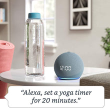 Amazon,Echo Dot (4th generation) | Smart speaker with clock and Alexa | Glacier White - Gadcet.com