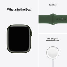 Buy Apple,Apple Watch Series 7 (GPS + Cellular), 41mm Green Aluminium Case with Clover Sport Band - Gadcet.com | UK | London | Scotland | Wales| Ireland | Near Me | Cheap | Pay In 3 | Watches