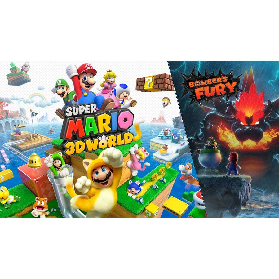 Super newest Mario 3D World + Bowser's Fury/Sonic Frontiers bundle