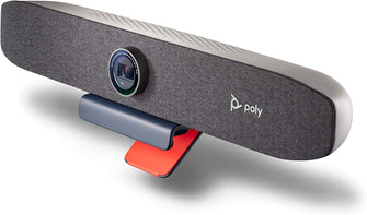 Poly Studio P15 Personal Video Bar - Premium 4K Webcam - Camera, Mics & Speaker - 1