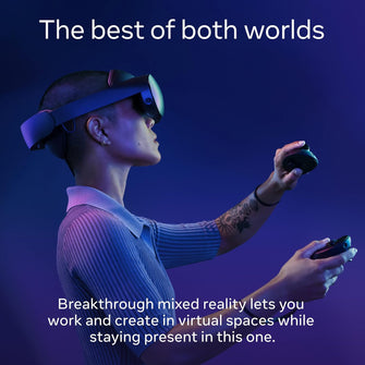 Meta Oculus Quest Pro 256GB All-In-One VR Headset - 3