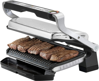 Tefal OptiGrill+ XL [GC722D40] Intelligent Health Grill, 9 Automatic Settings, Stainless steel, 2180W, 6-8 Portions, 48.9 x 38.2 x 22.8 cm - 7