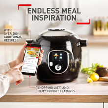Tefal Cook4Me+ [CY851840] One-Pot Digital Pressure Cooker - 6 Litre [Black and Stainless Steel] - 6