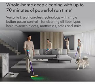 DYSON Gen5detect Absolute Cordless Vacuum Cleaner [Nickel & Purple] - 7