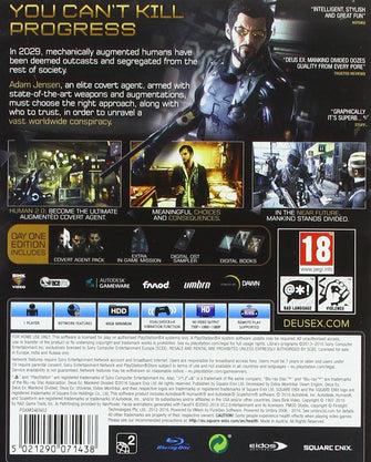 Deus Ex: Mankind Divided Day One Edition (PS4) - 2