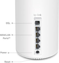 TP-Link AX3000 VDSL Whole Home Mesh Wi-Fi 6 Router, Dual-Band with 4x Gigabit WAN/LAN Ethernet ports, Connect up to 150 devices, Super VDSL2 Speed, HomeShield Security, work with Alexa (Deco X50-DSL) - 2