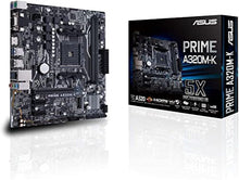 Asus Prime A320M-K AM4 motherboard socket (uATX, AMD A320, Ryzen, 2x DDR4 memory, USB 3.0, M.2 interface) - 1