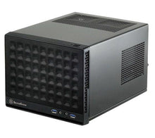 SilverStone Technology Ultra Compact Mini-ITX Computer Case with Mesh Front Panel Black (SST-SG13B) - 5
