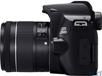 Canon EOS 250D Digital Camera - Black +Lens(EF-S 18-55 mm f/4-5.6 IS STM) - 4