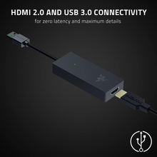 Razer Ripsaw X - USB Capture Card with 4K Camera Connection for Full 4K Streaming (4K 30FPS Capture, HDMI 2.0, USB 3.0, Plug and Play, Streaming Software Compitable, Compact Form Factor) Black - 2