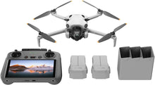 DJI Mini 4 Pro Fly More Combo with DJI RC 2 (screen remote controller), Folding Mini-Drone with 4K HDR Video Camera for Adults, Under 0.549 lbs/249 g, 34-Min Flight Time, 2 Extra Batteries - 1