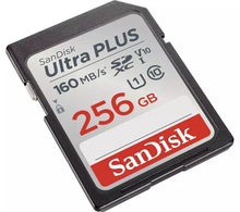 SANDISK Ultra Plus Class 10 SDXC - Up-To 160MB/S - 256 GB - 2