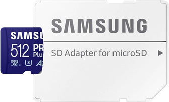 Samsung PRO Plus SD Card, 512 GB, With UHS-I U3 Interface, Full HD & 4K UHD, Read Speed 180 MB/s, Write Speed 130 MB/s, 512GB - 7