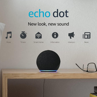 Amazon Echo Dot (4th generation) | Smart speaker with Alexa | Charcoal - 1