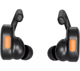 SKULLCANDY Push Active Wireless Bluetooth Sports Earbuds [True Black & Orange] - 6