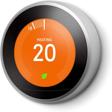 Google Nest Learning Thermostat 3rd Generation, Stainless Steel - Smart Thermostat - A Brighter Way To Save Energy - 2