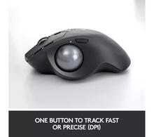 Logitech MX Ergo Wireless Trackball Mouse, Bluetooth Or 2.4GHz with Unifying USB-Receiver, Adjustable Trackball Angle, Precision Scroll-Wheel, USB-C Charging Battery, PC/ Mac/ iPad OS - Black - 4