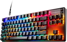 SteelSeries Apex 9 TKL - Mechanical Gaming Keyboard – Optical Switches – 2-Point Actuation – Compact Esports Tenkeyless Form Factor – Hotswappable Switches - English QWERTY Layout - 1