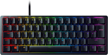 Razer Huntsman Mini (Purple Switch) - 60% Compact Gaming Keyboard (Clicky Optical-Mechanical Switches, Doubleshot PBT Keycaps, Detachable USB-C Cable) UK Layout | Black - 1