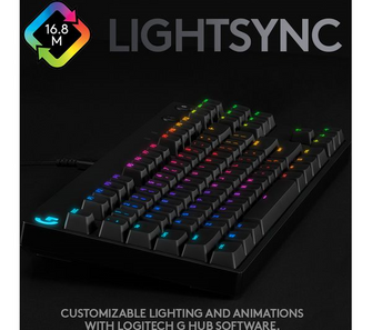 Logitech Tenkeyless G Pro Wired Gaming Keyboard - 6