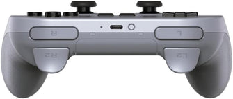 8Bitdo Pro 2 Bluetooth Controller for Switch, PC, macOS, Android, Steam & Raspberry Pi (Gray Edition) - 4