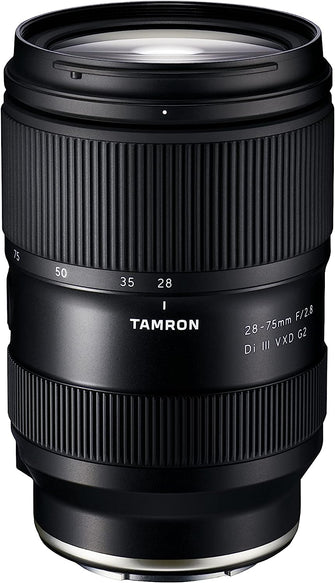 TAMRON - 28-75mm F/2.8 Di III VXD G2 - Zoom lens for Full-frame Mirrorless Sony cameras - Model A063 Black - New - 1