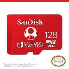 SanDisk 128GB microSDXC UHS-I card for Nintendo Switch - Nintendo licensed Product - 1