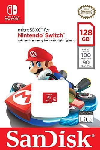 SanDisk 128GB microSDXC UHS-I card for Nintendo Switch - Nintendo licensed Product - 3
