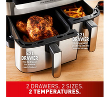 TEFAL Easy Fry Dual Zone EY905D40 Air Fryer & Grill - Stainless Steel - 2
