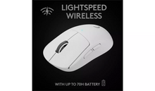 Logitech G PRO X SUPERLIGHT Wireless Gaming Mouse, HERO 25K Sensor, Ultra-light with 63g, 5 Programmable Buttons, 70 hours Battery Life, Zero Additive PTFE Feet, PC/Mac - White - 4