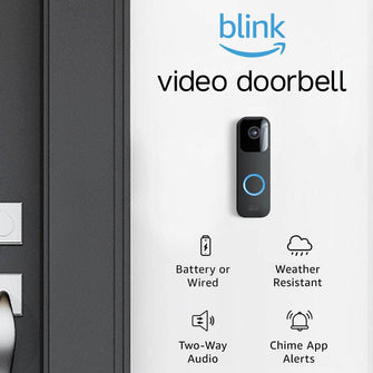 Blink Video Doorbell | Two-way audio, HD video, motion and chime app alerts, easy setup, Alexa enabled, Blink - 4