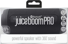 Juice BoomPRO, Universal Portable Bluetooth 10W Speaker, Compatible With Smartphones, Tablets and MP3 Devices, IPX5 (Splashproof) | Immersive 360 sound | 15 hours playtime | 10m Bluetooth Range, Black