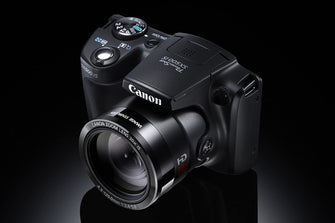 Canon,Canon PowerShot SX500 IS Digital Camera - Black (16.0 MP, 30x Optical Zoom) - Gadcet.com